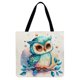 thumbnail image 2 of Bolso Shopping Búho Lino, 2 of 2