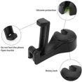 thumbnail image 3 of Gancho universal para reposacabezas de automóvil, paquete de 2 soportes universales para reposacabezas de vehículos, con soporte para teléfono / bolso para teléfono, accesorios universales para automó Feliz Sencillez, 3 of 5