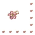 thumbnail image 2 of Guardurnaity Pinza de captura nueva flor de cristal lado dulce horquilla pequeña Ins pinza de pelo mujeres ocio Casual fiesta Picnic rosa-Mini Rosa-Mini 10piezas, 2 of 6