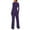 Dark Purple, variant on Tweang Thermal Leggings for Women Thermal Underwear for Women Set Long Sleeve Fleece Lined Women Thermal Underwear Set Long Johns Women Base Layer Blackish Green XS-2XL