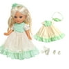 Hapeisy Vinyl doll toy play house 14.5 inch American girls doll baby simulation doll
