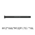 thumbnail image 1 of Bike Bicycle Replacement Front/Rear Thru Axle 12/15mm 122-181L P1.5/P1.75, 1 of 4