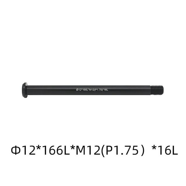 Bike Bicycle Replacement Front/Rear Thru Axle 12/15mm 122-181L P1.5/P1.75