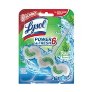 Lysol Toilet Bowl Cleaners, Forest Rain Scent, 1.37 Ounce