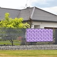 thumbnail image 3 of Lsque Violet Pattern Party Banner, Festive Banner , Holiday Celebrations and Events for Carnival Birthday Party Festival Decorations-Small, 3 of 8