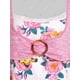 thumbnail image 3 of Camiseta de Talla Extra con Estampado Floral de Twinset Rosegal  Mangas largas de talla grande, 3 of 5