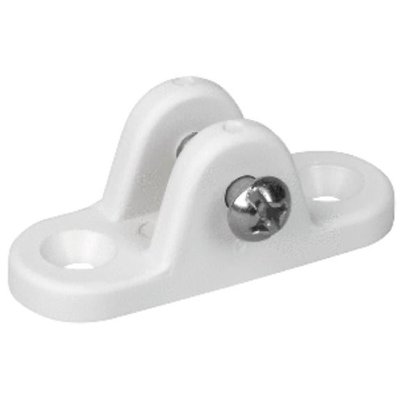 4" Winter White Sea Dog Nylon Small Deck Hinge