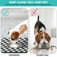 thumbnail image 4 of Pet Feeding Mat with Retro Plaid Pattern, Durable Waterproof Dog Food Mat, Absorbent, Non-Slip, Quick Dry, Washable Mat Featuring Classic Checkered and Buffalo Plaid Style, 4 of 7