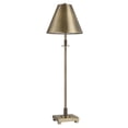 thumbnail image 2 of Bowery Hill 32"H x 10"W x 10"D Metal Table Lamp in Antique Brass, 2 of 7