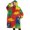 Colorful Cartoon Dinosaurs-2, variant on Oversized Wearable Blanket Hoodie,Colorful Cartoon Dinosaurs SeaCreatures Pattern Sherpa Blanket Hoodie with Super Pockets,Super Warm Fuzzy Pullover for Women & Men