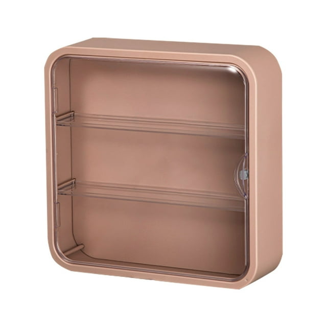 Wojeull Étagère Murale pour Poupées : Vitrine de Rangement Transparente pour Figurines et Rangement pour Organiser Vos Objets de Collection