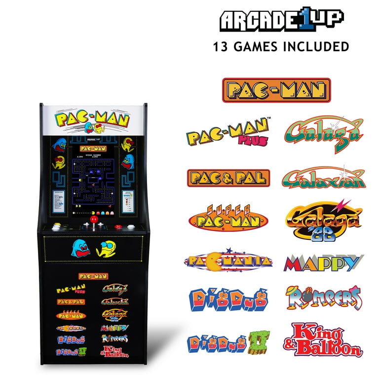 Arcade1Up PAC - MAN Classic SE Arcade Machine – 4 - Foot Arcade1Up PAC - MAN Classic SE Arcade Machine – 4 - Foot