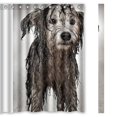 thumbnail image 1 of ABPHQTO Cortina de ducha Big Mutts Cortina de ducha impermeable 150x180 cm, 1 of 2