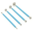 thumbnail image 2 of Herramienta De Repujado, Herramientas De Moldeo De Arcilla 4 Piezas De Acero Inoxidable 304 Para Decoración De Pasteles Para Modelar Herramienta De Arcilla Para Moldeador De Ccdes DIY Cake Tools, 2 of 8
