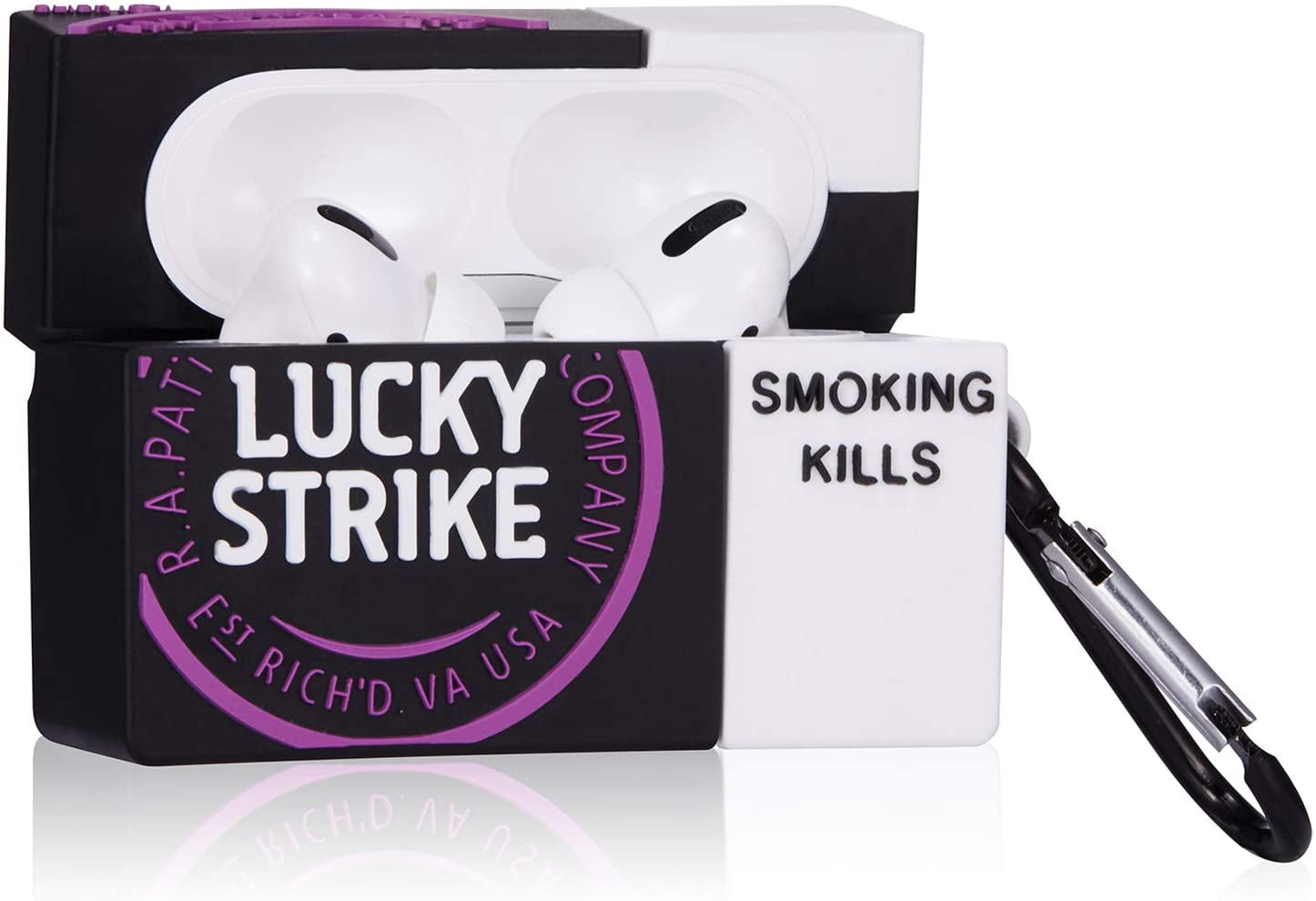 for Airpods 3/for Airpods Pro Case, Cute 3D Luxury Character Soft