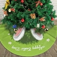 thumbnail image 3 of Easter Eggs Bunny Christmas Tree Skirt Happy Easter Day Tree Skirt Ornament for Easter Holiday Party Home Decoration.30, 3 of 5