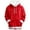 A-Red1060, variant on XIAOCHA Men's Trim Hoodie Long Sleeve Hooded Pullover Top Plush Cozy Winter Hoodies