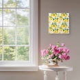 thumbnail image 4 of Framed Canvas Wall Art for Living Room Yellow Lemon Wall Decor, Farm Fruit Linen Aesthetic Paintings for Bedroom Office Kitchen Bathroom, Ready to Hang Artwork Wall Pictures 8x8 Inch, 4 of 9
