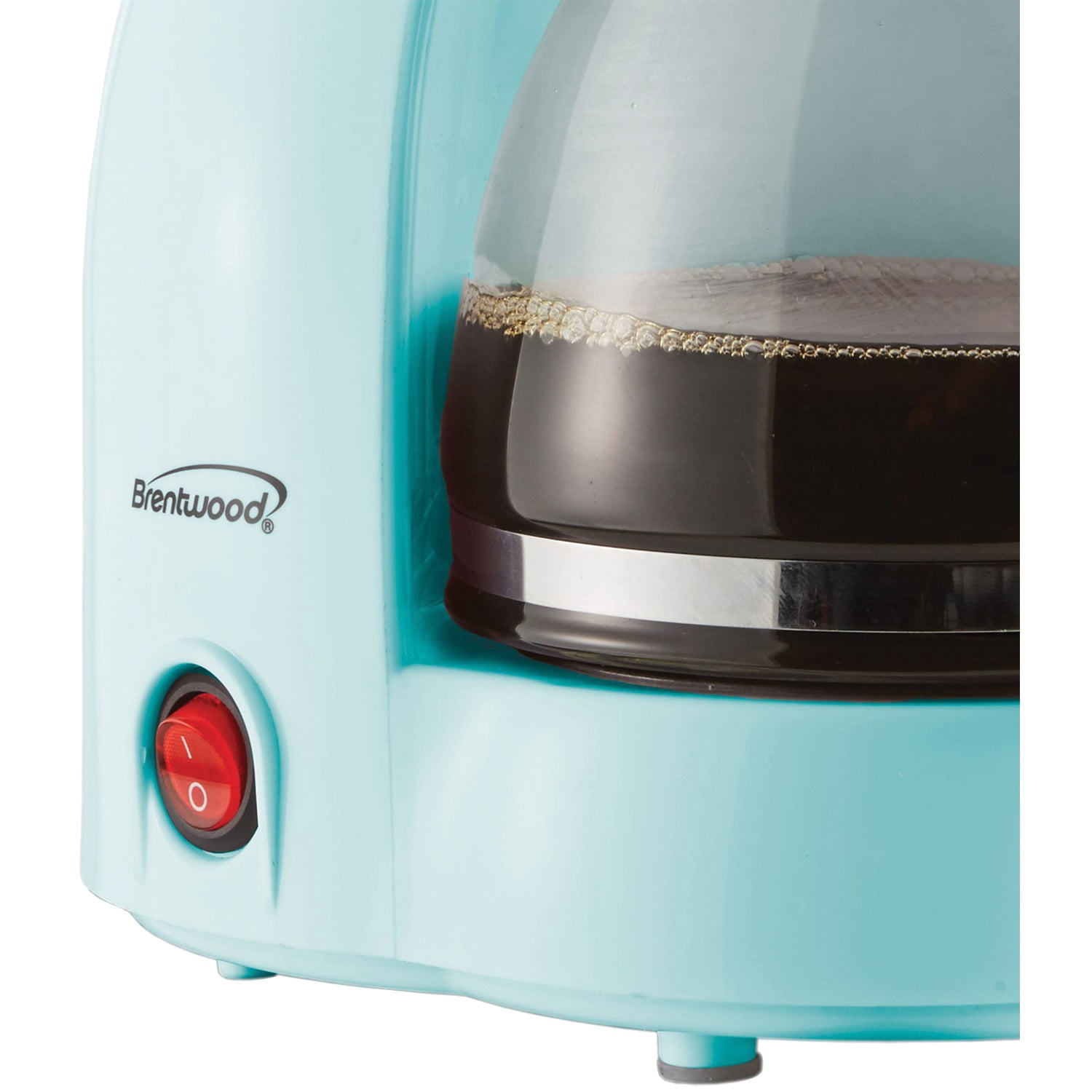 Brentwood 650-Watt 4-Cup Coffee Maker (Blue), TS-213BLPT