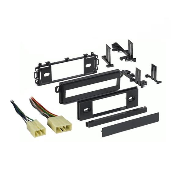 Fits Mitsubishi Galant Sigma 1987-1991 Single DIN Harness Radio Dash Kit