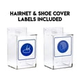 thumbnail image 2 of AdirOffice Clear Acrylic Hairnet and Shoe Cover Dispenser Wall Mountable, 2 of 6