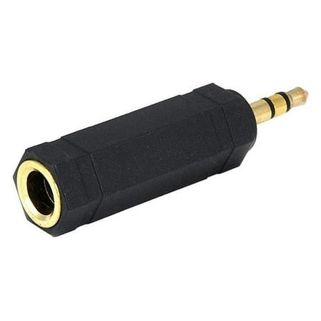 UPC: 0037229401165 | Qvs 3.5Mm Male To 1/4 Female Audio Stereo Adaptor