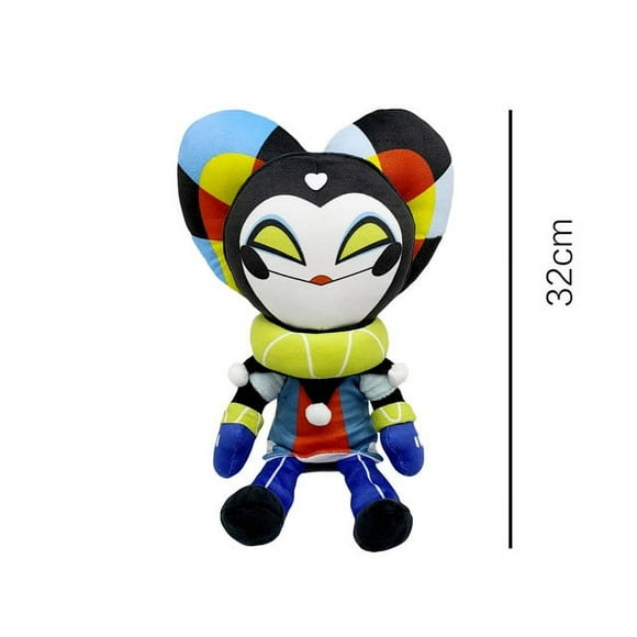 Helluva Boss Plush Toy Asmodeus Loona Stolas Loo Loo Land Anime Plush Doll Blitzo's Teddy Doll Stuffed Plushie Gift Toy For Kid 30CM