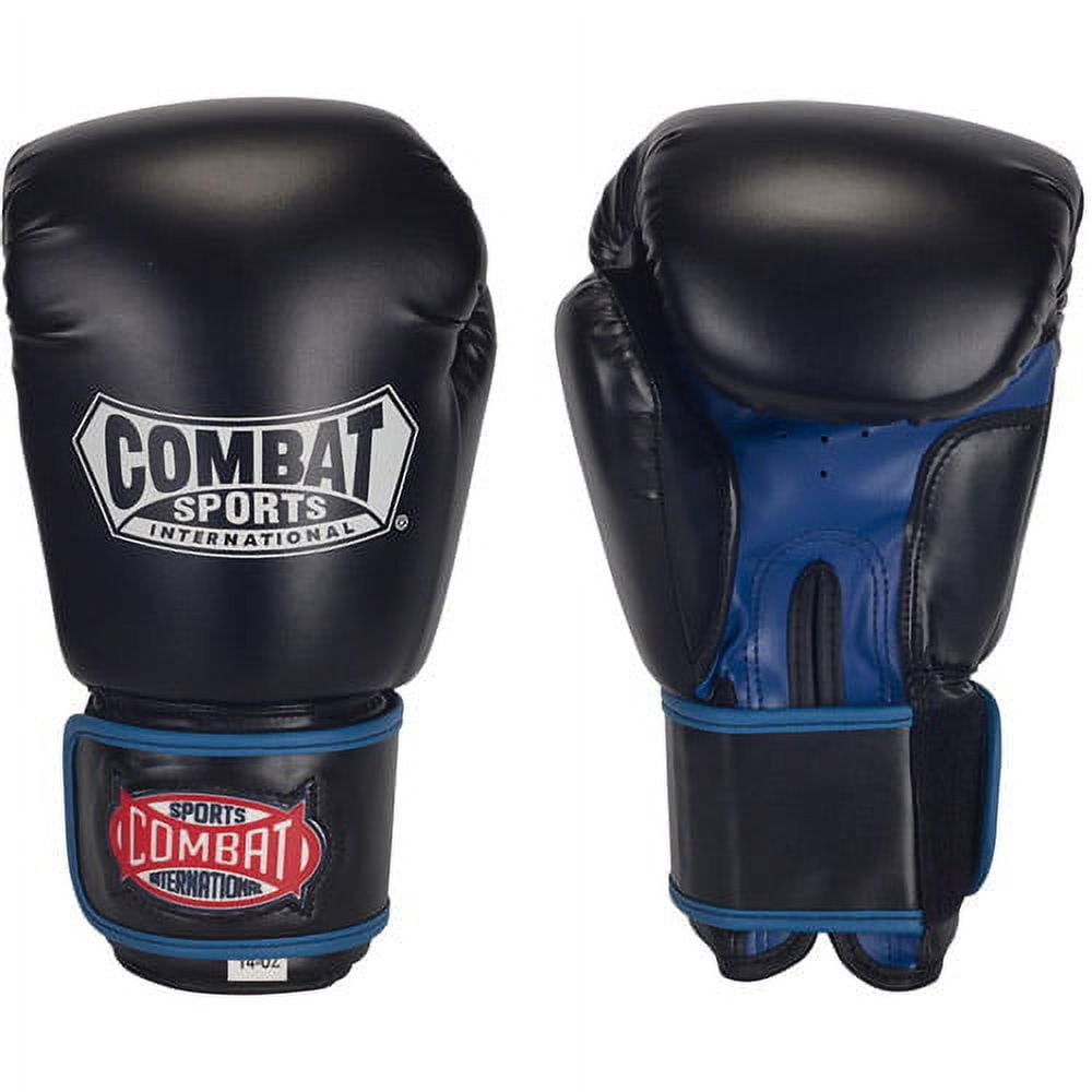 Combat Sports Max Strike MMA グローブ 青黒 Combat Sports Max Strike MMA Training Gloves, Open Palm Fingerless