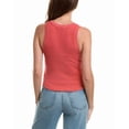 thumbnail image 2 of Project Social T womens  Suki Scoop Neck Rib Tank, s, Red, 2 of 3