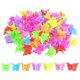 thumbnail image 1 of 50 paquetes de pinzas para el cabello de mariposa, mini pinzas para el cabello de colores surtidos, pinzas para la mandíbula, pinzas para niñas, mujeres, adolescentes, con paquete de caja, pinzas y pa, 1 of 5