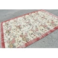 thumbnail image 2 of Floral Rug, Turkish Rug, 6.5x9.6 ft, Large Rug, Oriental Rug, Oushak Rug, Living Room Rug, Organic Rug, Handmade Rug, Vintage Rug, 5986, 2 of 10