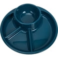 thumbnail image 3 of Dietary Plates for Portion Control Plates: Plastic Reusable Compartment Plastic Salad Plate, 3 of 5