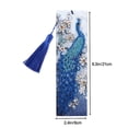 thumbnail image 2 of stanreset 5D Painting Tools Kit Leather Bookmark Book Marks DIY Craft With Tassel Peacock, 2 of 6