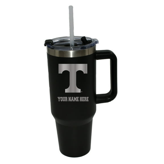 The Memory Company  Tennessee Volunteers Personalized Black 40oz. Colossal Tumbler
