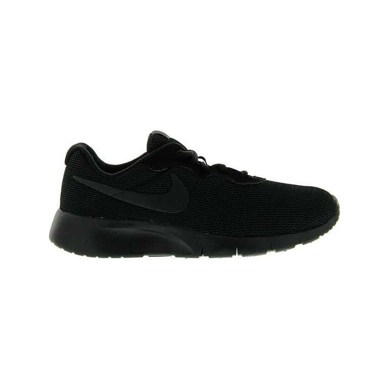 Nike Tanjun Black / Ankle-High Mesh Running Shoe - 3.5M