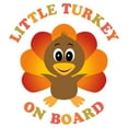 thumbnail image 3 of CafePress - Little Turkey On Board Maternity T Shirt - Cotton Maternity T-shirt, Cute & Funny Pregnancy Tee, 3 of 4