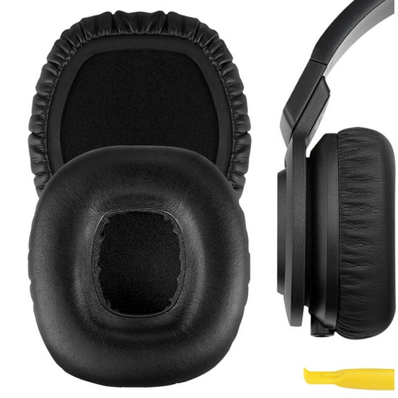 Geekria Replacement Ear Pads Compatible with JBL J55, J55a, J55i, J56bt Headphones, Ear Cushions (Black)