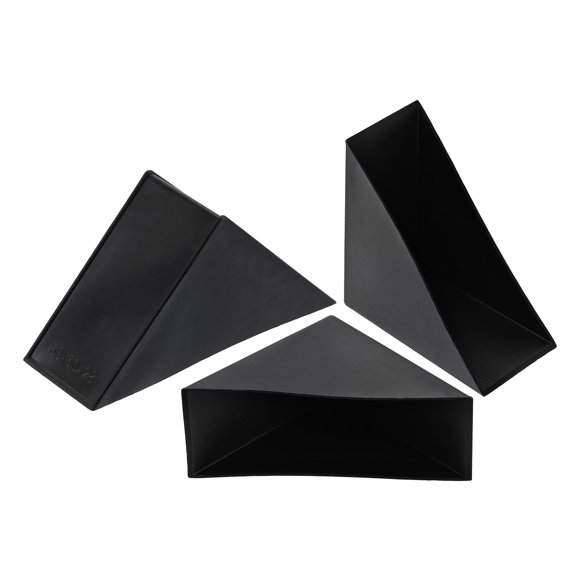 4Pack Corner Protectors 28x83mm Plastic Right Angle Corner Guards Cushion, Black