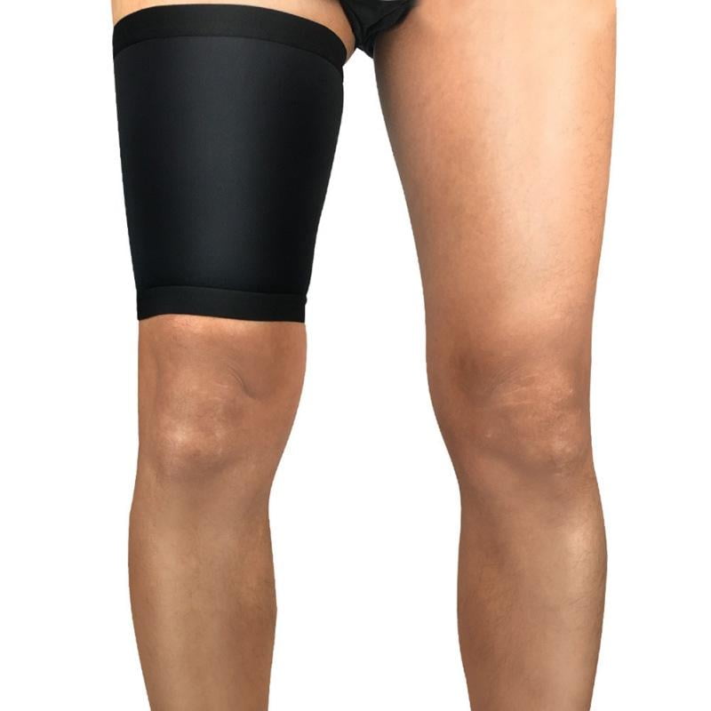Thigh Compression Sleeves Hamstring Support Upper Leg Sleeves for Men and Women Made from Innovative Breathable Elastic Blend Anti Slip