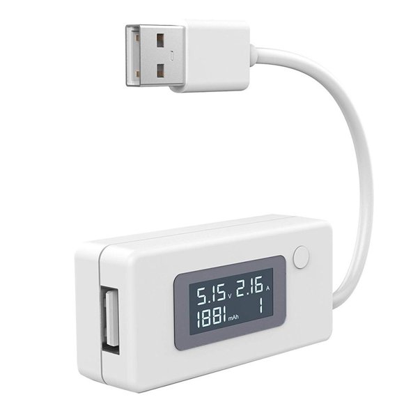 Testeur de Tension/ampères USB LCD Multimètre Test de Vitesse de Chargeurs Câbles Capacité de Banques d'Alimentation