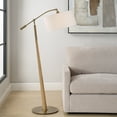 thumbnail image 5 of Uttermost Kennett Wooden Floor Lamp in Brown, 5 of 8