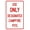 Warning Sign 3, variant on Use Of Profanity Threats Violence Not Tolerated Warning Sign - 8"x12", Security Metal Decor for Business, Office, Home, Street, Workplace Zones