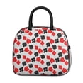 thumbnail image 2 of Sac à Lunch Isolé pour Volleyball, Sac Thermique Réutilisable pour Adolescents Athlètes, Usage Scolaire et Extérieur, 2 of 6