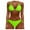Green, variant on Push Up Padded Bra Beach, Bikini Set (Women's)