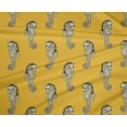 thumbnail image 4 of oneOone Tissu Polyester Lycra Hippocampe Tissu Imprimé au Mètre 56 Pouces de Large, 4 of 4