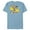 Ocean Blue, variant on Disney Mickey Donald Goofy LOL - Short Sleeve Blended T-Shirt for Adults - Customized-Yellow