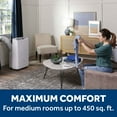 thumbnail image 5 of GE® 10,000 BTU Class Smart Portable Air Conditioner for Medium Rooms up to 450 sq ft. (10,400 BTU DOE), 5 of 12
