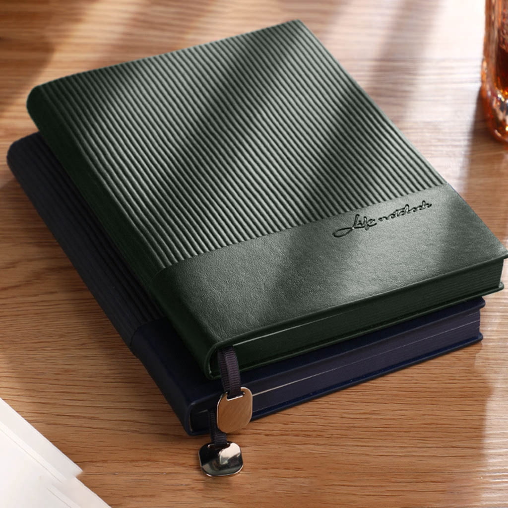 Portable B5 A5 Notebook Ribbon Bookmark Business Staff Office Supplies