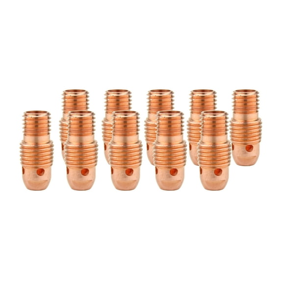Standard Collet Body for TIG Welding Torches 9/20/25 - 1/16" (1.6mm) - Model: 13N27 - (10 PACK)