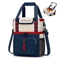 thumbnail image 1 of Lonchera aislante Cooler Maelstrom, 20 L, a prueba de fugas, azul y beige, 1 of 9